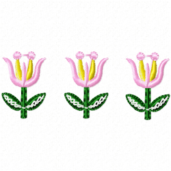 Flowers And Tree Embroidery Design 10 Flowers And Tree Embroidery Design 10